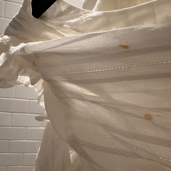 Spell White Ruffled Dress - Picture 3 of 5